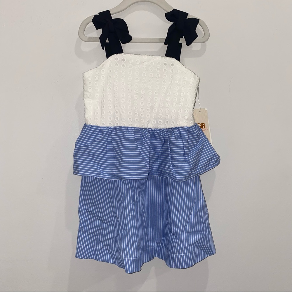 Eyelet Lace Ruffle Dress - Picture 7 of 8